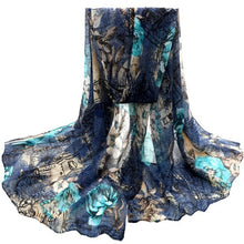 180cmX90cm  Women Scarves Print 6 Color Voile  Scarves Long Stoles Wraps Shawl Scarf Women Bufandas Mujeres Foulard Femme BL