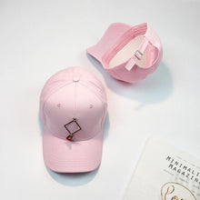 1PC Women Men Unisex Hats Cotton Adjustable Metal Baseball Cap Rose Snapback Caps Hip Hop Women Gorras    #23 BL