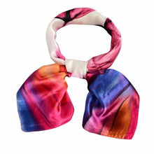 20 Colors  OL Lady Scarf Square Scarf Satin 60cm*60cm Women  Print Office Ladies Scarves handkerchief Female #1201 BL