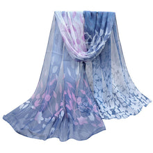 Long Women Printed Soft Silk Chiffon Shawl Wrap Wraps Scarf   Scarves Pashmina Gift BL