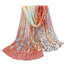 Long Women Printed Soft Silk Chiffon Shawl Wrap Wraps Scarf   Scarves Pashmina Gift BL