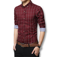 Mens Dress Shirts Blue Shirt Men Causal Striped Shirt Men Camisa Social Masculina Chemise Homme BL