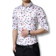 Camisa Masculina Chemise Homme Men Casual Slim Fit Large Size Long Sleeved Turn Down Collar Shirts Hombre BL