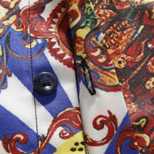 Camisa Masculina Tuxedo Shirts Men's Casual Slim Fit Long Sleeved Large Size Turn Down Collar Printing Shirts BL