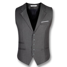 Colete Masculino Business Men Dress Vests Suit Vests Blazers Jackets Men's Casual Slim Fit Large Size Waistcoats BL