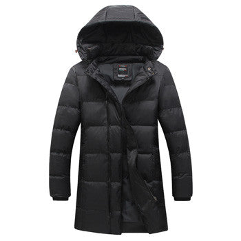 Cotton-Padded Jackets Jaqueta Masculina Veste Homme Parkas Men's Casual Slim Fit Wadded Men Hooded Coats Men BL