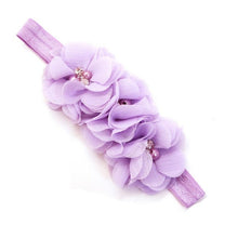 Cute Baby Girl Elastic Headbands Chiffon Flower Hair Accessory For Children Girls Hairbands Headwear Hair Accessories YL BL