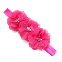 Cute Baby Girl Elastic Headbands Chiffon Flower Hair Accessory For Children Girls Hairbands Headwear Hair Accessories YL BL