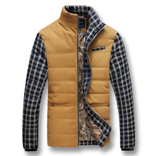 Men's Down Jackets Parkas Jackets Coat Stand Collar Chaqueta Hombre Cotton Jackets Coats Outwear BL