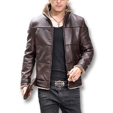 Giacca Pelle Uomo Jaqueta De Couro Masculina Jackets Coast Men's Casual Slim Fit Motorcycle Leather Jackets BL