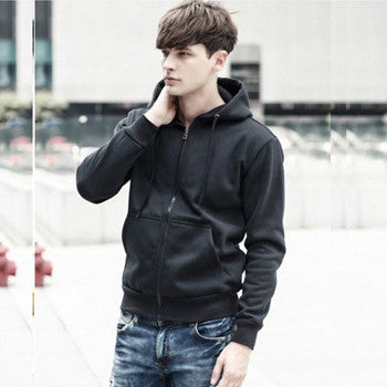 Hooded Jackets Cardigans Hoodies and Sweatshirts Hombre Men's Casual Slim Fit Large Size Sweatshirts Hoodies BL