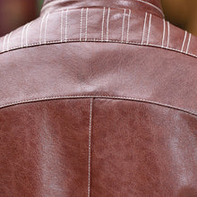 Jaqueta De Couro Masculina Giacca Pelle Uomo Jackets Coats Men's Casual Slim Fit Motorcycle Leather Jackets BL