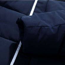 Jaqueta Masculina Veste Homme Parkas Men's Casual Slim Fit Cotton-Padded Medium Long Hooded Jackets Parkas BL