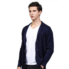 Knitted Sweatercoats Sweaters and Pullovers Cardigans Hombre Men's Casual Slim Fit Long Sleeved Sweaters PUllovers BL