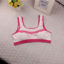 Lovely Padded Bra Girls Underwear Lace Fitness Children Bra Vest Underclothes For Teenagers Bras Sujetadores Mujer BL