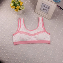 Lovely Padded Bra Girls Underwear Lace Fitness Children Bra Vest Underclothes For Teenagers Bras Sujetadores Mujer BL