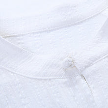 Men Chinese Style Short Sleeved Cotton Linen Shirts Men's Casual Slim Fit Shirt Camisa Hombre BL