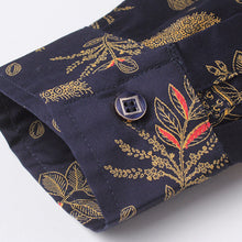 Chemise Homme Men's Casual Slim Fit Large Size Long Sleeved Floral Shirts Camisa Masculina Shirts Hombre BL