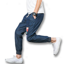 Men Printing Pencil Pants Trousers Men's Casual Slim Fit Plus Size Long Harem Pants Trousers Casual BL