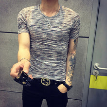 Tough Men Style T Shirts Hombre Tees Tops Camisa Masculina Men's Casual Slim Fit Short Sleeved T Shirt BL