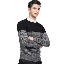 Men Sweaters and Pullovers Menswear Hombre Men's Casual Slim Fit Long Sleeved O Neck Knitted Sweaters BL