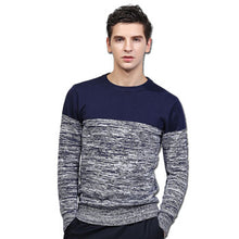 Men Sweaters and Pullovers Menswear Hombre Men's Casual Slim Fit Long Sleeved O Neck Knitted Sweaters BL