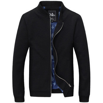 Men Zipper Jackets Coats Jaqueta Masculina Veste Homme Parkas Men's Casual Slim Fit Large Size Jackets BL