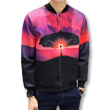 Men Baseball Jackets and Coats Manteau Homme Bomber Jacket Veste Homme Men's Casual Slim Fit 3D Printing Jackets BL