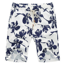 Men Beach Homme Bermuda Shorts Men's Casual Slim Fit Large Size Knee Length Beach Floral Short Outwear Trousers Men BL