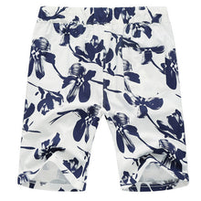 Men Beach Homme Bermuda Shorts Men's Casual Slim Fit Large Size Knee Length Beach Floral Short Outwear Trousers Men BL