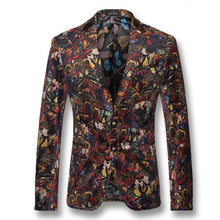 Men Blazers and Jackets Coats Dress Suits Men's Casual Slim Fit Long Sleeved Single Button Style Herren Anzug BL