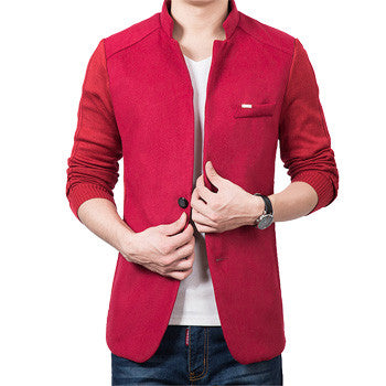 Men Blazers and Jackets Jaqueta Masculina Cardigans Men's Casual Slim Fit Long Sleeved Blazers Veste Homme Jackets BL