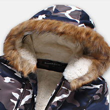 Men Camouflage Veste Homme Jackets Jaqueta Masculina Men's Casual Slim Fit Padded Cotton Hooded Jackets BL