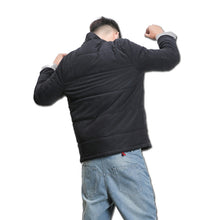 Men Chinese Style Jackets and Coats Jaqueta Masculina Men's Casual Slim Fit Padded Cotton Jackets Hombre BL