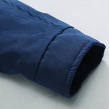 Men Coat Jacket Parkas Windbreaker Men's Casual Slim Fit Thickening Cotton Coat Plus Velvet Trench Coat Men BL