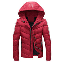 Men Cotton Coat Jacket Down Coat Men's Casual Slim Fit Thickening Cotton Down Coat Jacket Parkas Trench Coat BL