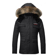 Men Cotton-Padded Jackets Jaqueta Masculina Veste Homme Parkas Men's Casual Slim Fit Hooded Jackets BL