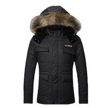 Men Cotton-Padded Jackets Jaqueta Masculina Veste Homme Parkas Men's Casual Slim Fit Hooded Jackets BL