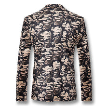 Men Floral Blazers Jackets Coats Dress Suits Herren Anzug Men's Casual Slim Fit Single Button Style Blazers Jackets BL