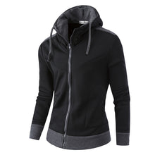 Men Hooded Jackets Coats Sweatshirts Hoodies Sportswear Men's Casual Slim Fit Large Size Zipper Jackets Hombre Coat BL