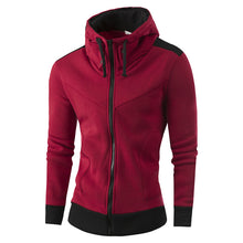 Men Hooded Jackets Coats Sweatshirts Hoodies Sportswear Men's Casual Slim Fit Large Size Zipper Jackets Hombre Coat BL