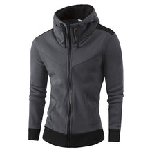 Men Hooded Jackets Coats Sweatshirts Hoodies Sportswear Men's Casual Slim Fit Large Size Zipper Jackets Hombre Coat BL