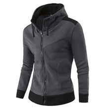 Men Hooded Jackets Coats Sweatshirts Hoodies Sportswear Men's Casual Slim Fit Large Size Zipper Jackets Hombre Coat BL