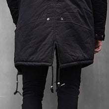 Men Hooded Jackets Long Parkas Coats Hombre Jaqueta Masculina Men's Casual Slim Fit Thickening Jackets BL