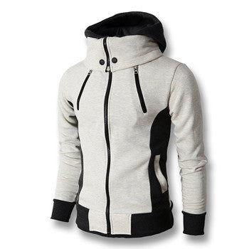 Men Hooded Jackets Sportswear Sweatshirts Hoodies Zipper Men's Casual Slim Fit Hoodies Hip Pop Tracksuits Casual BL
