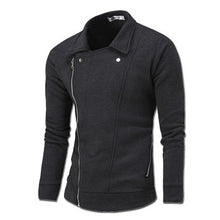 Men Irregular Zipper Jackets and Coats Cardigans Hoodies Sweatshirts Sportswear Men's Casual Slim Fit Hoodies BL
