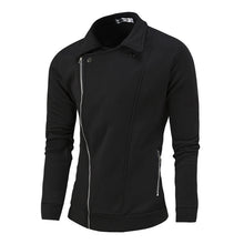 Men Irregular Zipper Jackets and Coats Cardigans Hoodies Sweatshirts Sportswear Men's Casual Slim Fit Hoodies BL