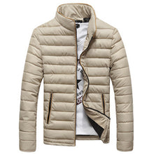 Men Jacket Coat Parkas Outwear Trench Coat Men's Casual Slim Fit Thickening Jacket Cotton Down Coat Parkas BL