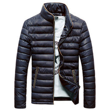 Men Jacket Coat Parkas Outwear Trench Coat Men's Casual Slim Fit Thickening Jacket Cotton Down Coat Parkas BL