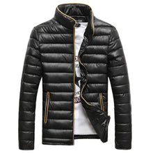 Men Jacket Coat Parkas Outwear Trench Coat Men's Casual Slim Fit Thickening Jacket Cotton Down Coat Parkas BL